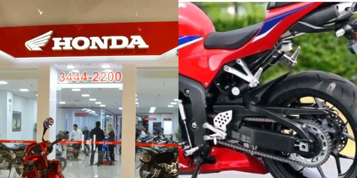 Retorno triunfal de moto amada da Honda (Reprodução: Montagem TV Foco)