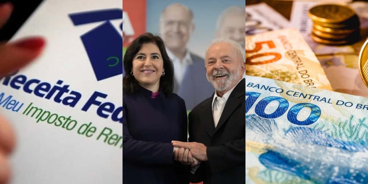 2 vitórias do Imposto de renda por Lula e Tebet - Foto: Montagem