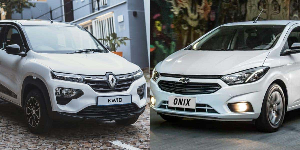 Montadora derruba 2 gigantes e Onix e Kwid precisam ficar de olho (Reprodução: Montagem TV Foco)