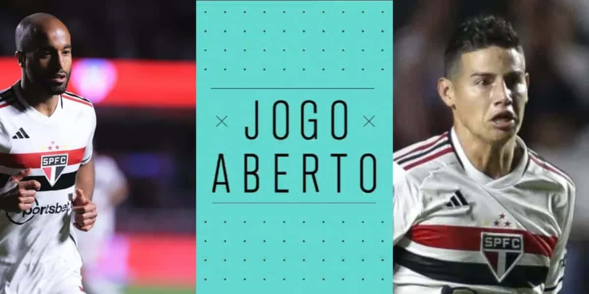 Jogo Aberto confirma bomba de Lucas e James horas antes do clássico - Foto: Montagem