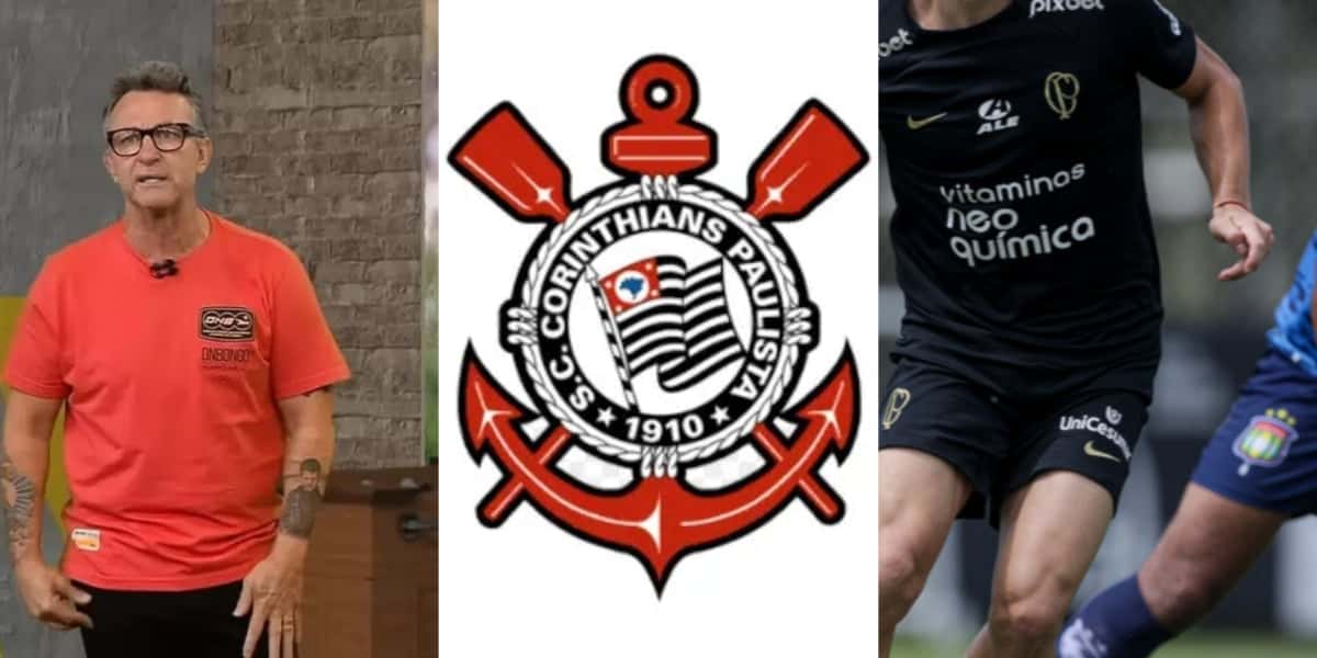 Neto para a Band com bomba de mais um jogador fora no Corinthians - (Foto: Reprodução / Internet)
