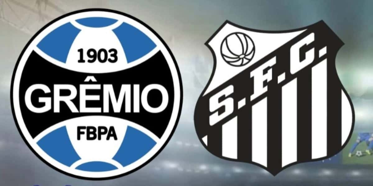 Santos e Grêmio - (Foto: Reprodução/ Internet)