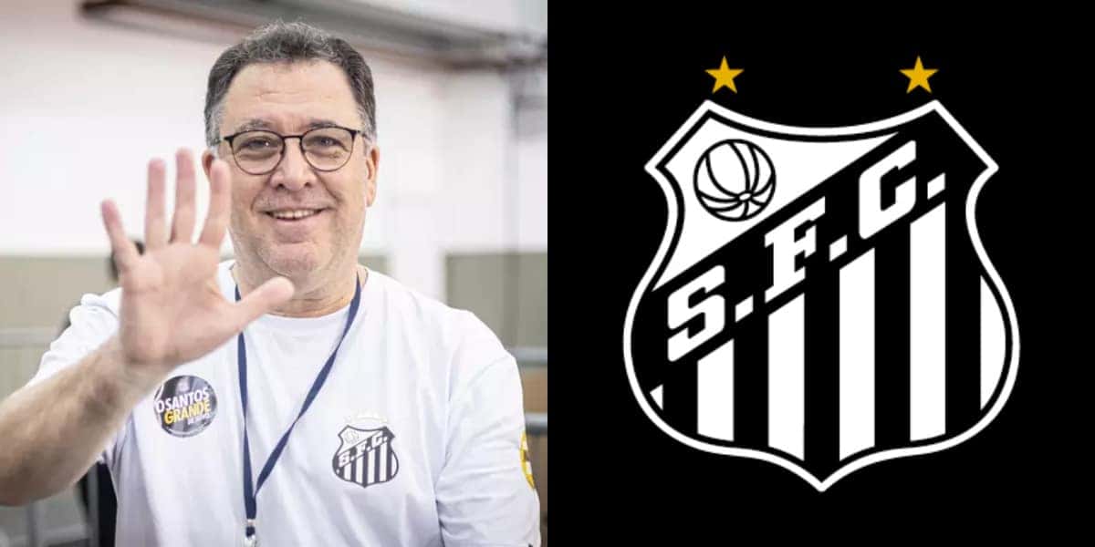 Marcelo Teixeira, presidente do Santos (Foto: Divulgação)