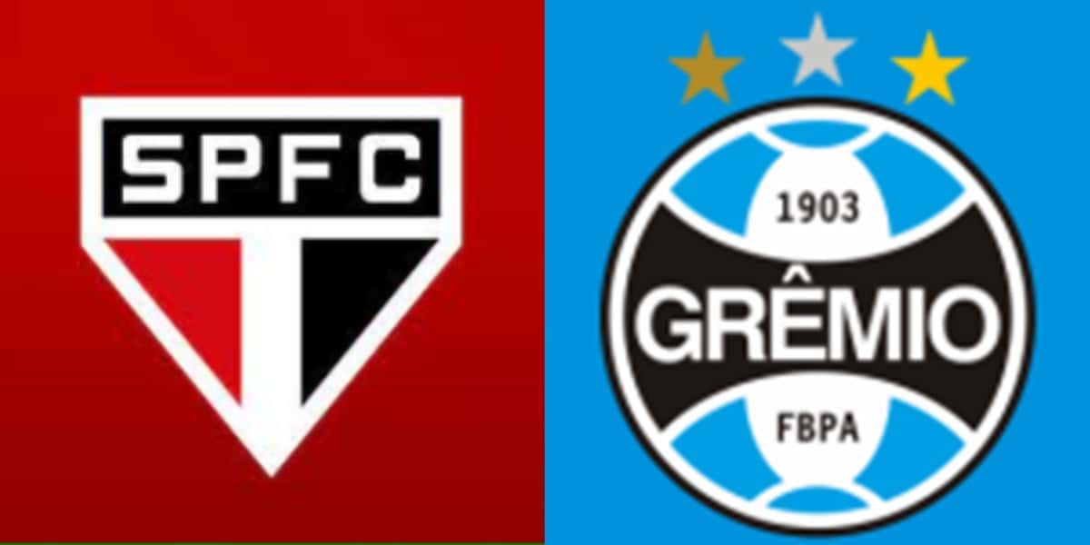 São Paulo e Grêmio - (Foto: Reprodução / Internet)