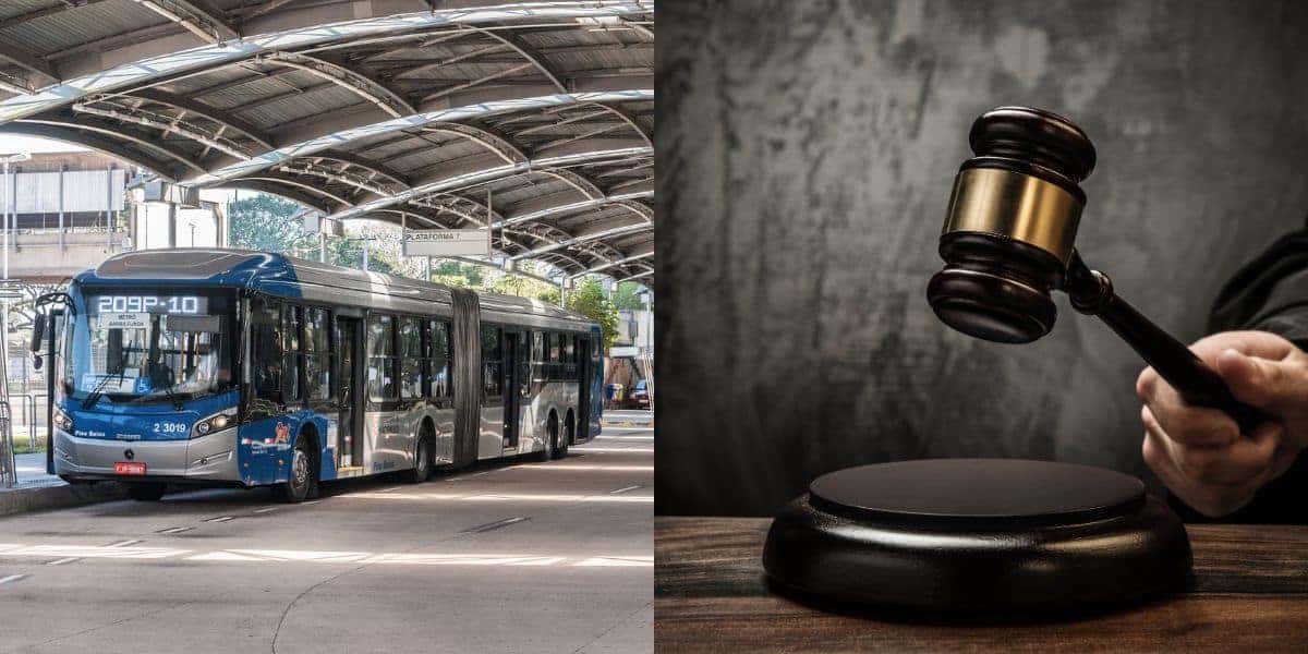 Nova lei dos ônibus SP assusta passageiros (Reprodução/Montagem TV Foco)