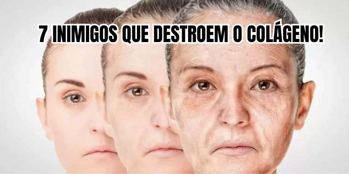 7 inimigos que destroem o colágeno (Reprodução/Montagem TV Foco)
