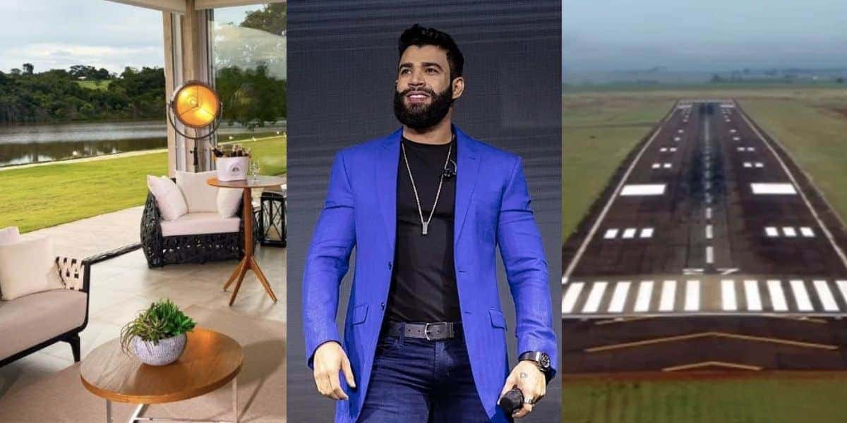 Fazenda de Gusttavo Lima é a mais absurda (Reprodução/Montagem TV Foco)