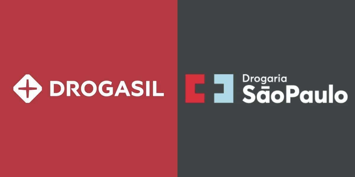 A fusão colossal da Drogasil que está aniquilando a Drogaria SP (Reprodução/Montagem TV Foco)