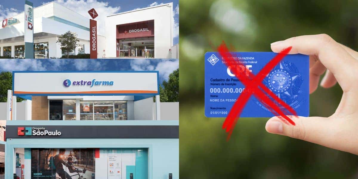 Como remover CPF das farmácias (Reprodução/Montagem TV Foco)