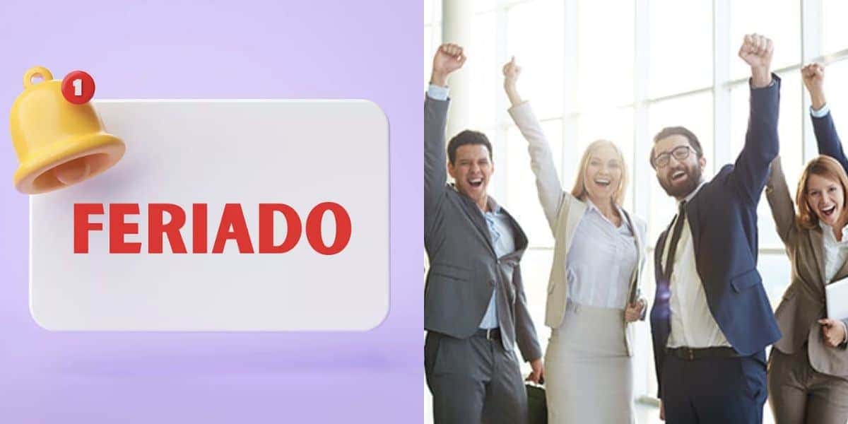 Feriado é confirmado à lista de trabalhadores (Reprodução/Montagem TV Foco)