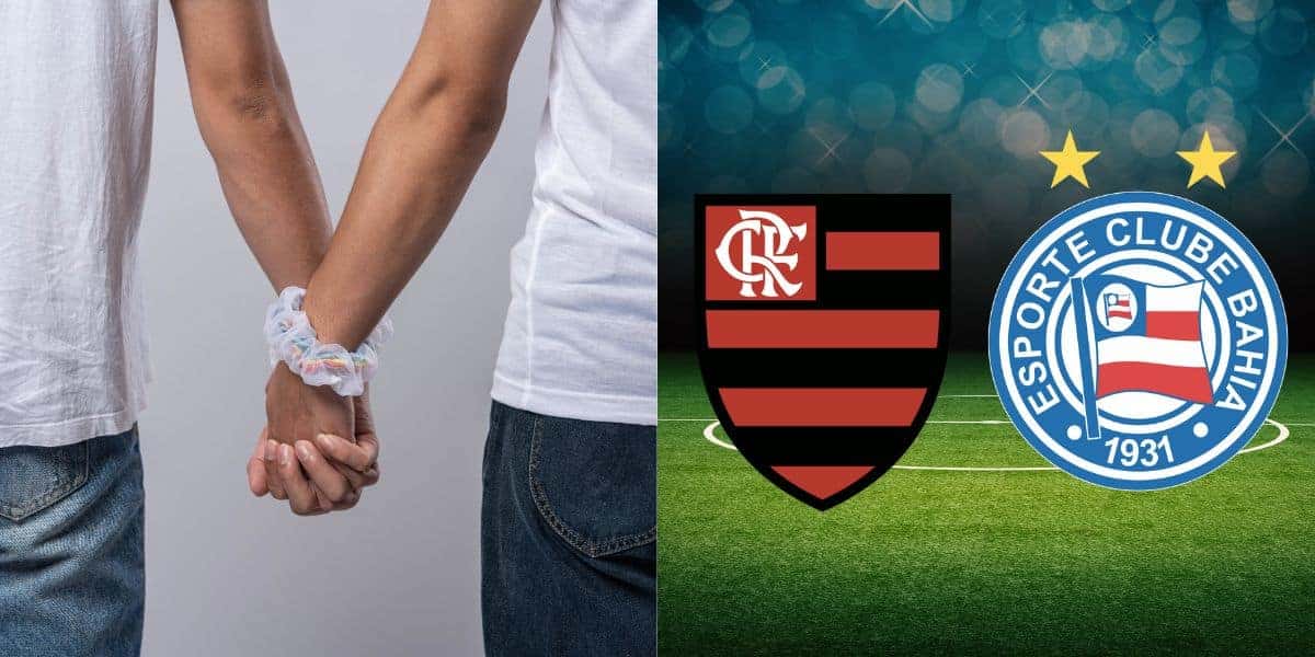 Estrela do futebol assume namoro gay com rapaz 25 anos + novo (Reprodução/Montagem TV Foco)