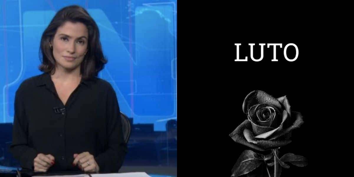 Vasconcellos para JN com morte de famoso e crava luto na Globo (Reprodução/Montagem TV Foco)
