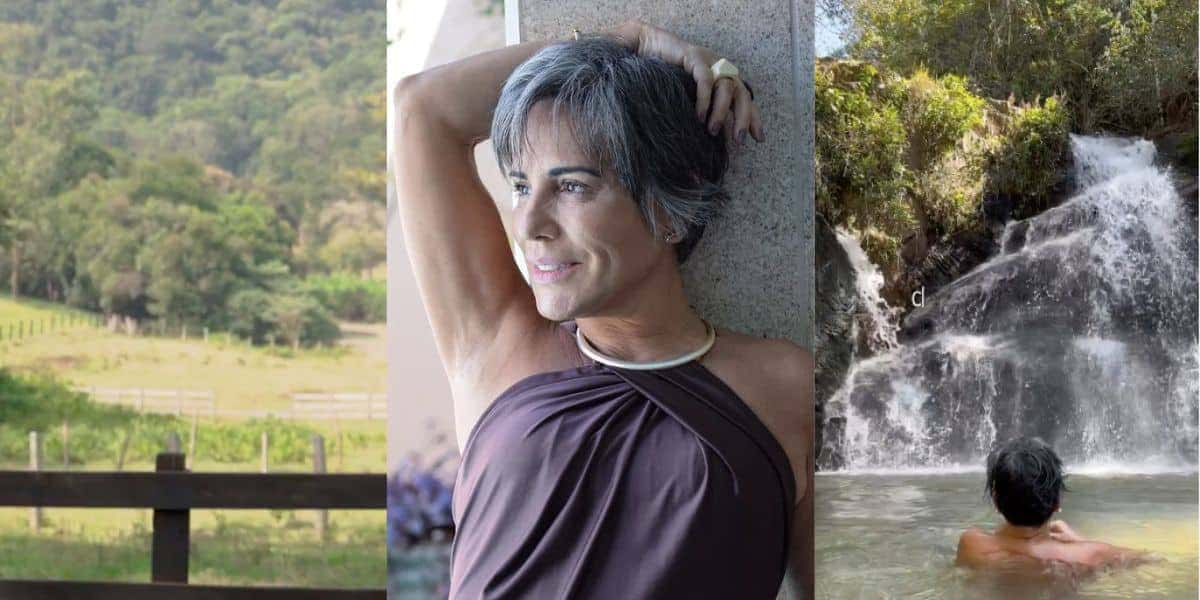 Fazenda de Glória Pires é absurda (Reprodução/Montagem TV Foco)
