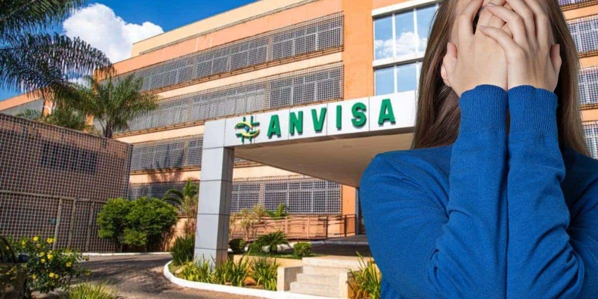 Anvisa / Mulher em desespero - Montagem TVFOCO