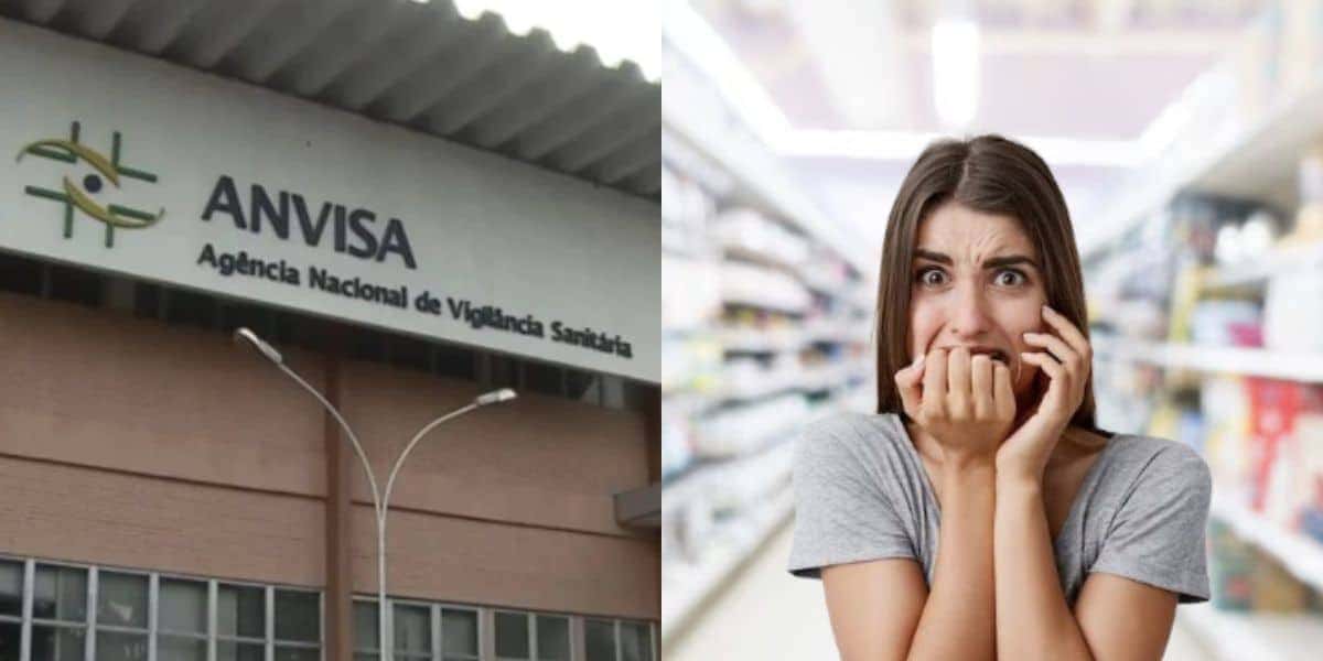 Anvisa, farmácia e mulher assustada (Fotos: Reproduções / Globo / Freepik)