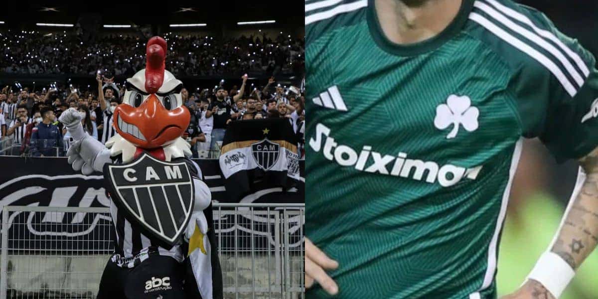 Atlético Mineiro e Bernard (Reprodução - Internet)