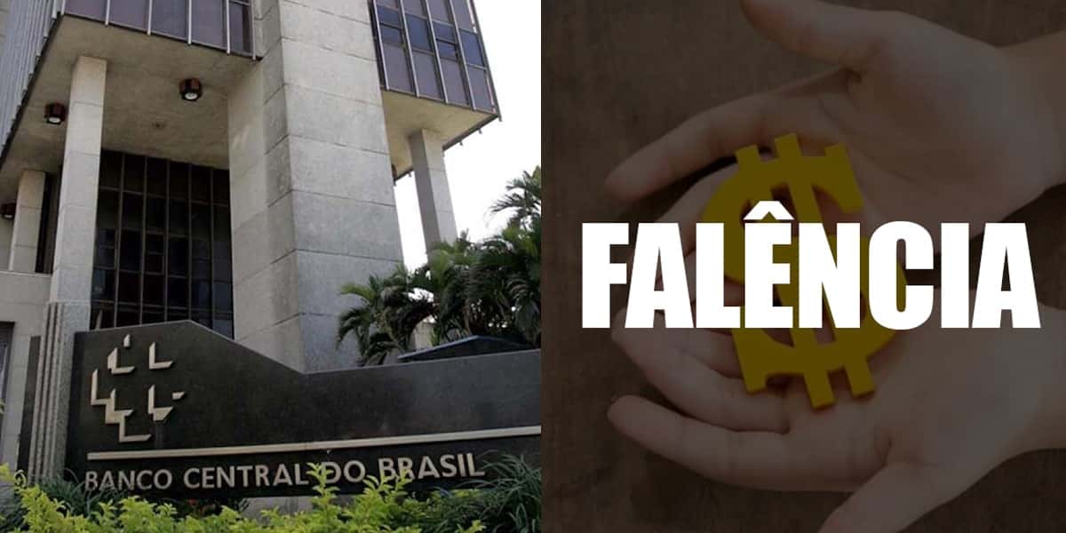 Banco Central do Brasil - Falência (Foto: Reprodução, Montagem - TV Foco)