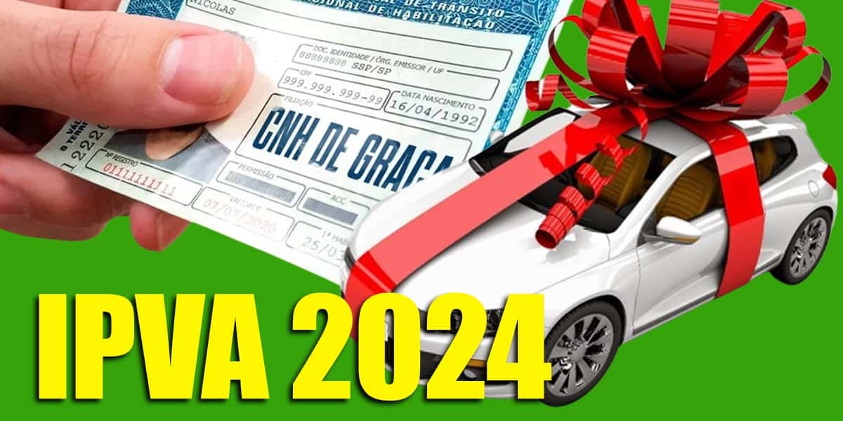 CNH de graça, IPVA e carro (Foto: Reprodução, Montagem - TV Foco)