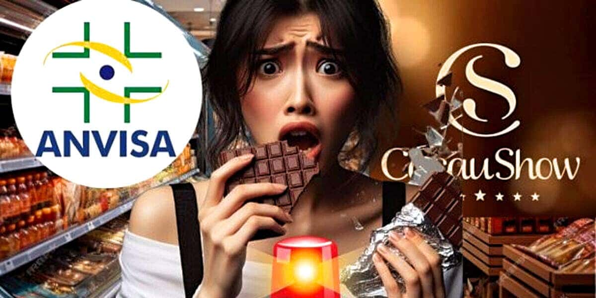 Rival da Cacau Show acabou tomando decreto da ANVISA após grave constatação e situação atual é exposta (Foto Reprodução/Montagem/Lennita/Tv Foco)