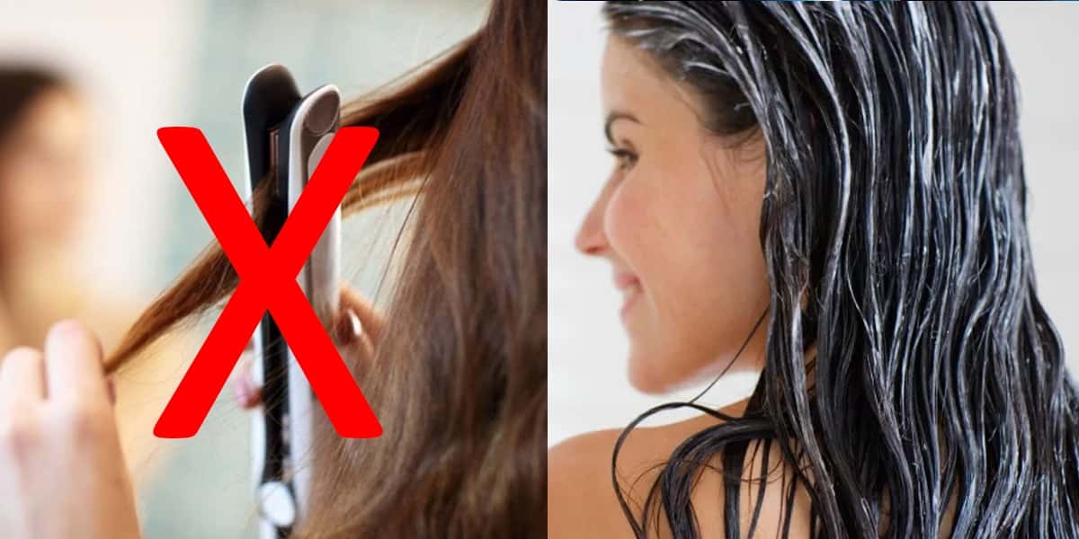 Chapinha - Mulher hidratando o cabelo (Foto: Reprodução, Montagem - TV Foco)