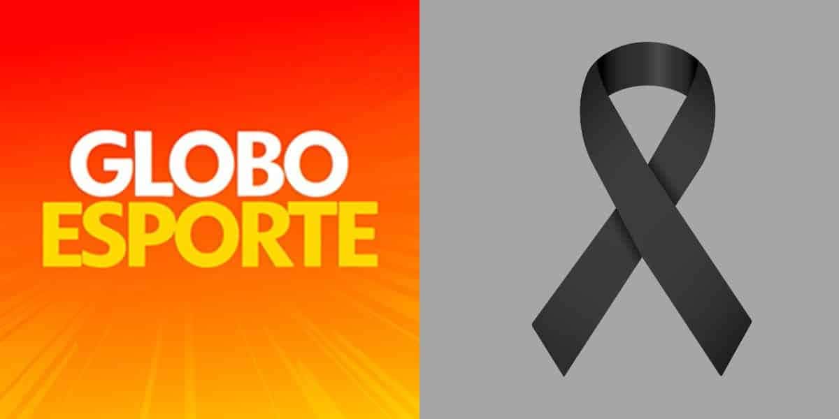 Globo Esporte e Luto (Reprodução - Internet)
