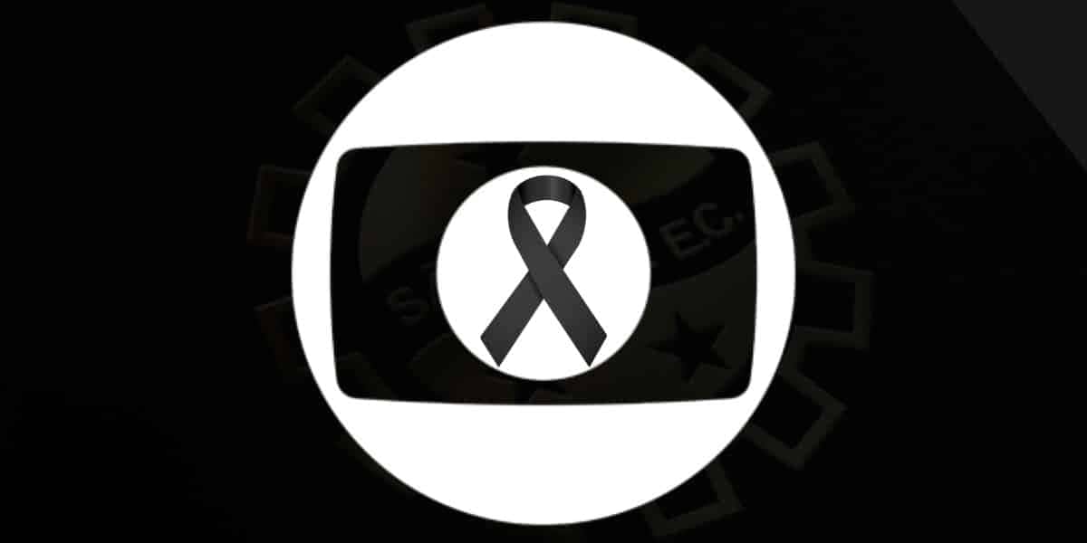 Globo em luto (Reprodução - Internet)
