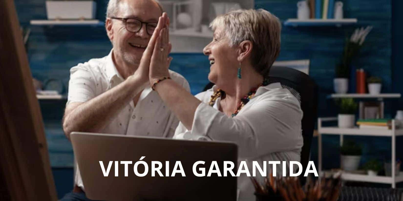 Idosos comemorando - Foto Internet