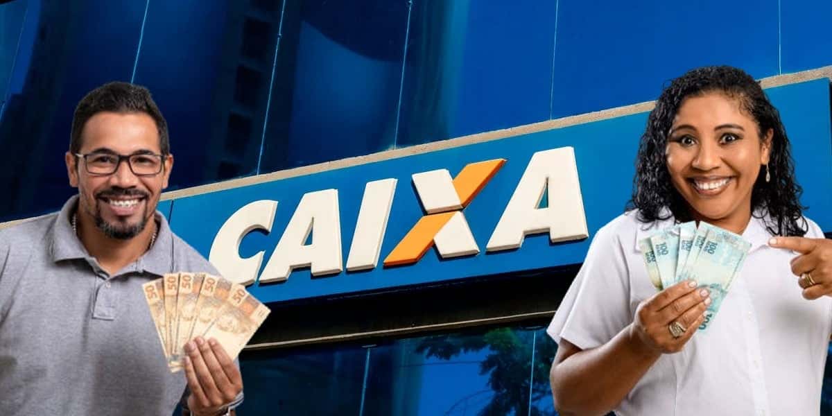 Pessoas segundo dinheiro - Caixa (Foto: Reprodução - iStock, Montagem - Tv Foco)