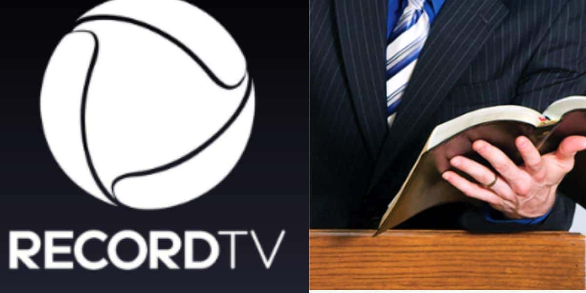 Record TV e Pastor - foto: Montagem TV Foco