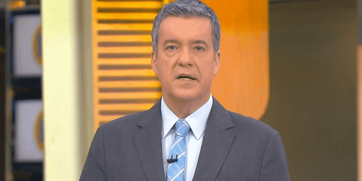 Kovalick paralisou o "Hora Um"com anúncio urgente do Banco Central do Brasil (Foto: Reprodução Internet)