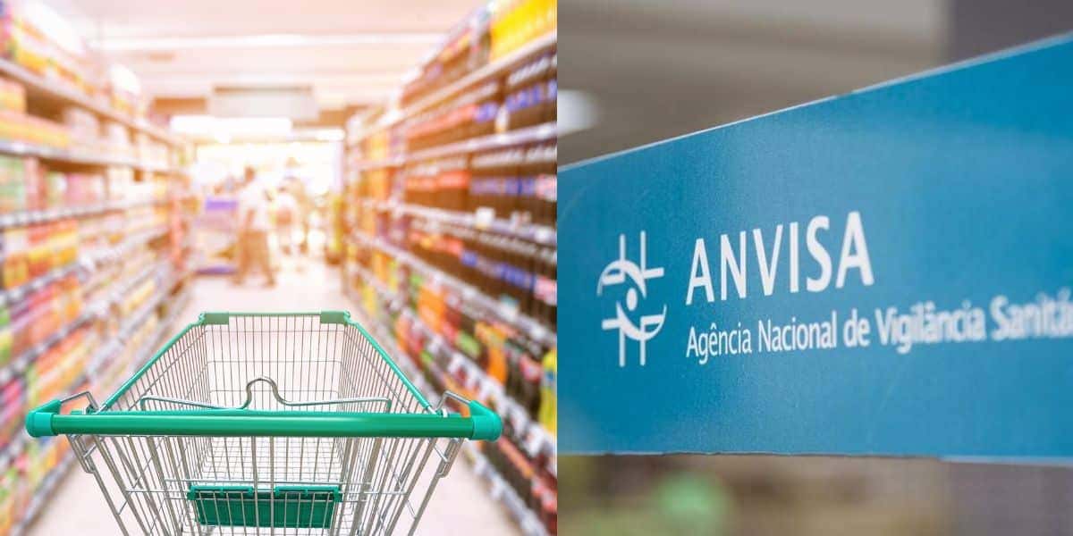 Supermercado do Canva / Anvisa - Montagem TVFOCO