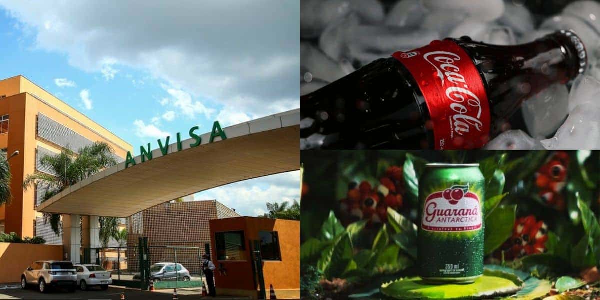 Nova lei da Anvisa atinge gigantes como Coca-Cola e Guaraná (Reprodução: Montagem TV Foco)