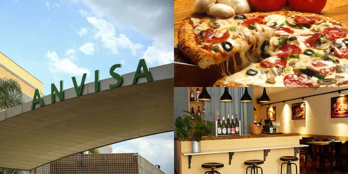 Pizzaria e restaurantes faliram após decreto da Anvisa (Reprodução: Montagem TV Foco)