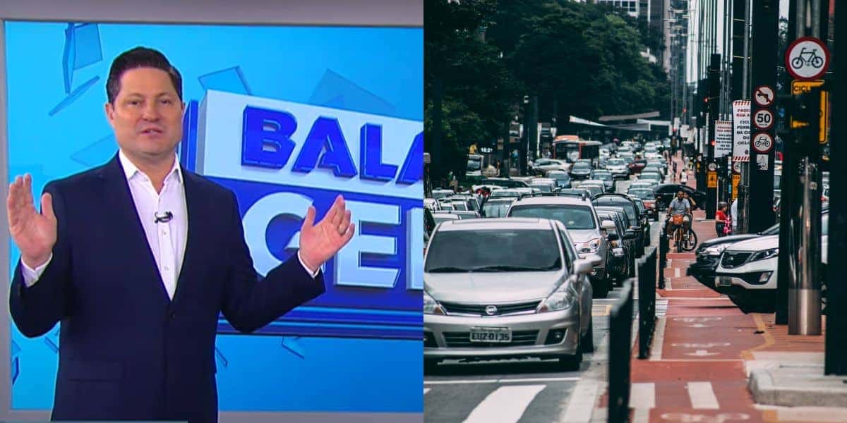 O Balanço Geral deu notícia ao público (Foto: Reprodução / Record)