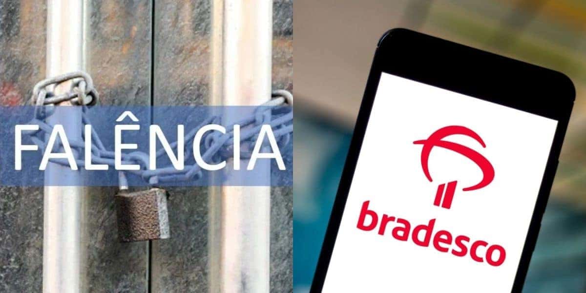Falência de banco e outro vendido ao Bradesco por milhões (Reprodução: Montagem TV Foco)