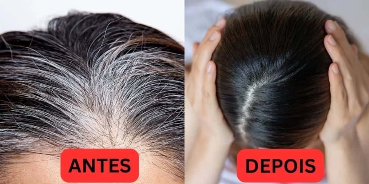Receitinha para se livrar dos cabelos brancos - Foto: Internet