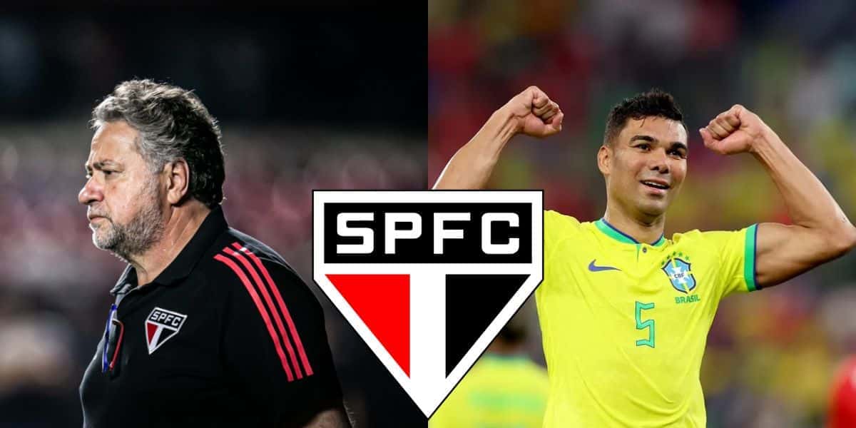 Casemiro crava onde jogará em 2024 (Reprodução: Montagem TV Foco)