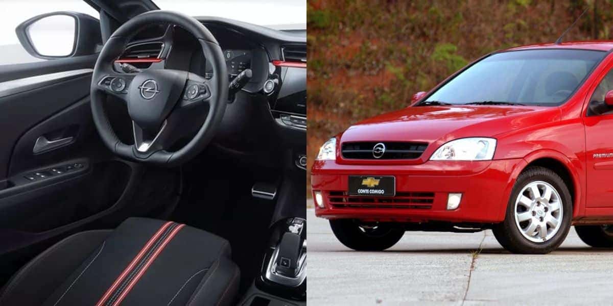 Novo Corsa é anunciado e causa euforia (Reprodução: Montagem TV Foco)