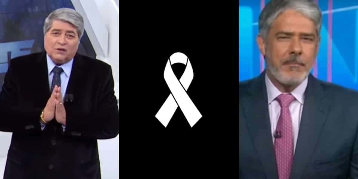 William Bonnner surgiu no Brasil Urgente falando da morte de âncora (Foto: Reprodução/ Internet)