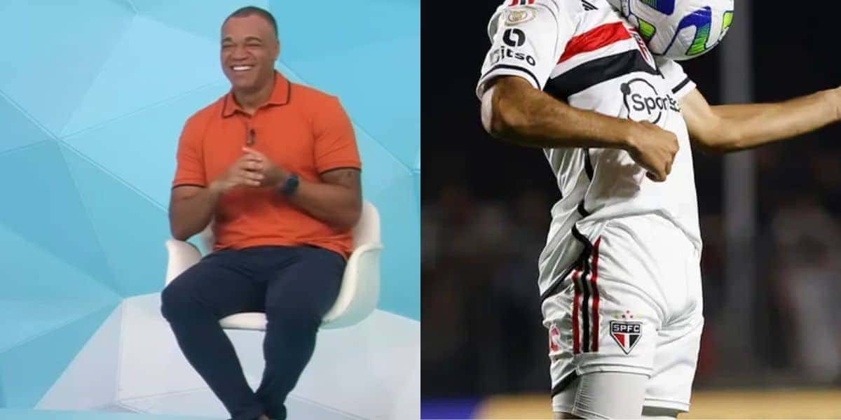Denílson crava volta de joia ao São Paulo (Reprodução: Montagem TV Foco)