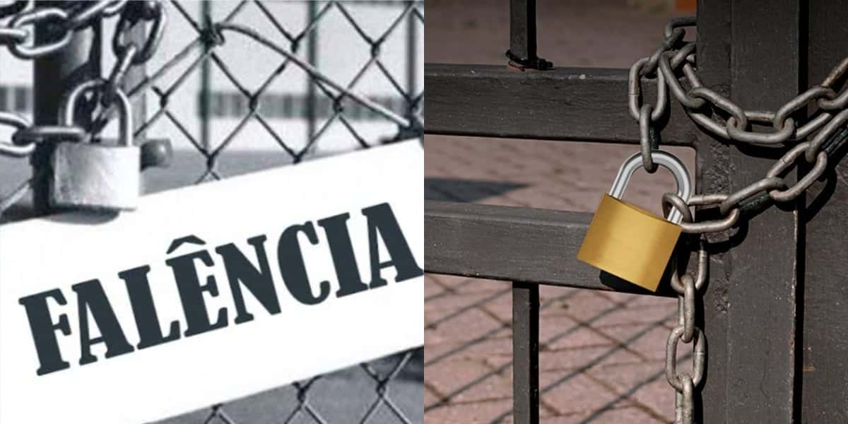 Falência de grande empresa (Foto: Divulgação)