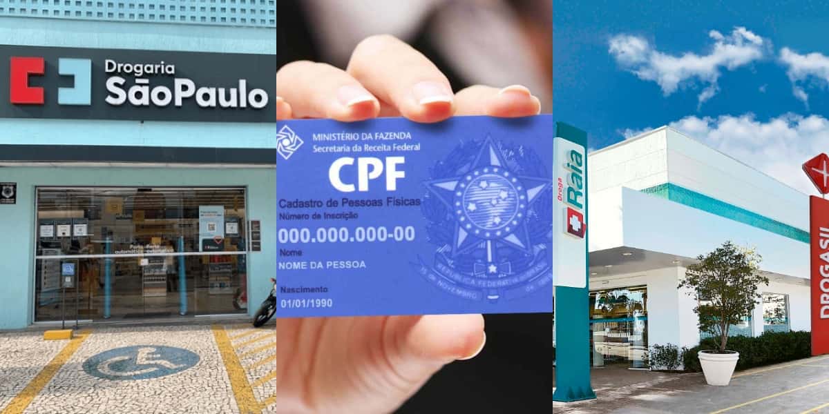 Drogaria São Paulo, Raia Drogasil e o risco de passar CPF (Foto: Divulgação)