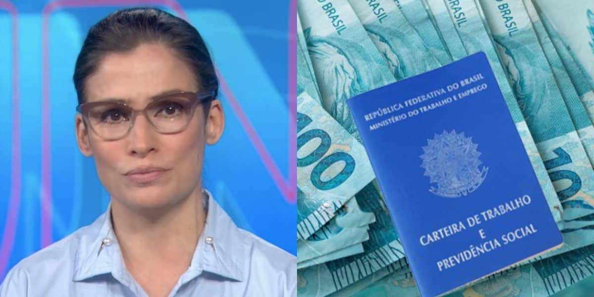 Renata Vasconcellos deu notícia no Jornal Nacional (Foto: TV Globo)