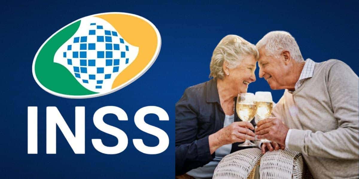 Aposentados do INSS estouram champanhe hoje (Reprodução: Montagem TV Foco)