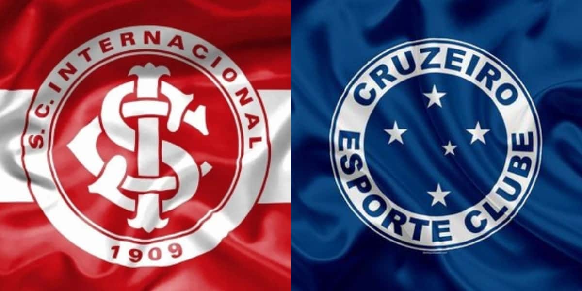 Internacional / Cruzeiro - Montagem: TV FOCO