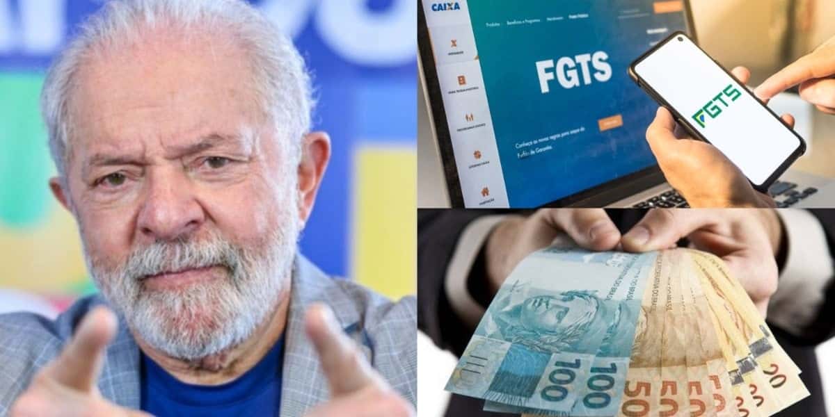 Lula, FGTS e dinheiro (Foto: Reprodução/ Internet)