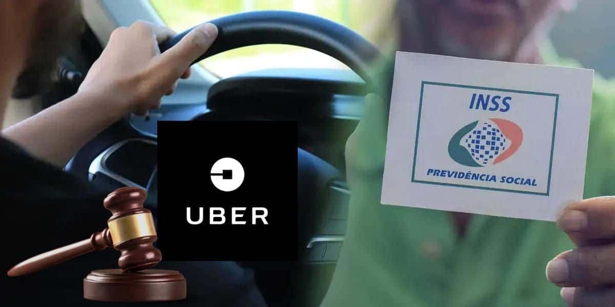 Motoristas de Uber terão direito aos benefícios do INSS (Foto: Reprodução / Pronatec / Montagem TV Foco)