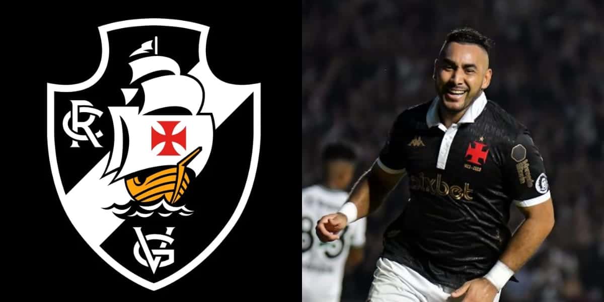 Payet e escudo do Vasco (Foto: Montagem TV Foco)