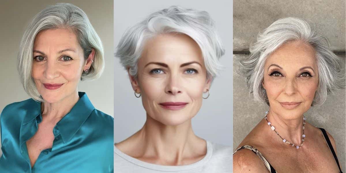 5 cortes de cabelo para senhoras rejuvenescerem 30 anos (Reprodução/Montagem/Moda20/Freepik)