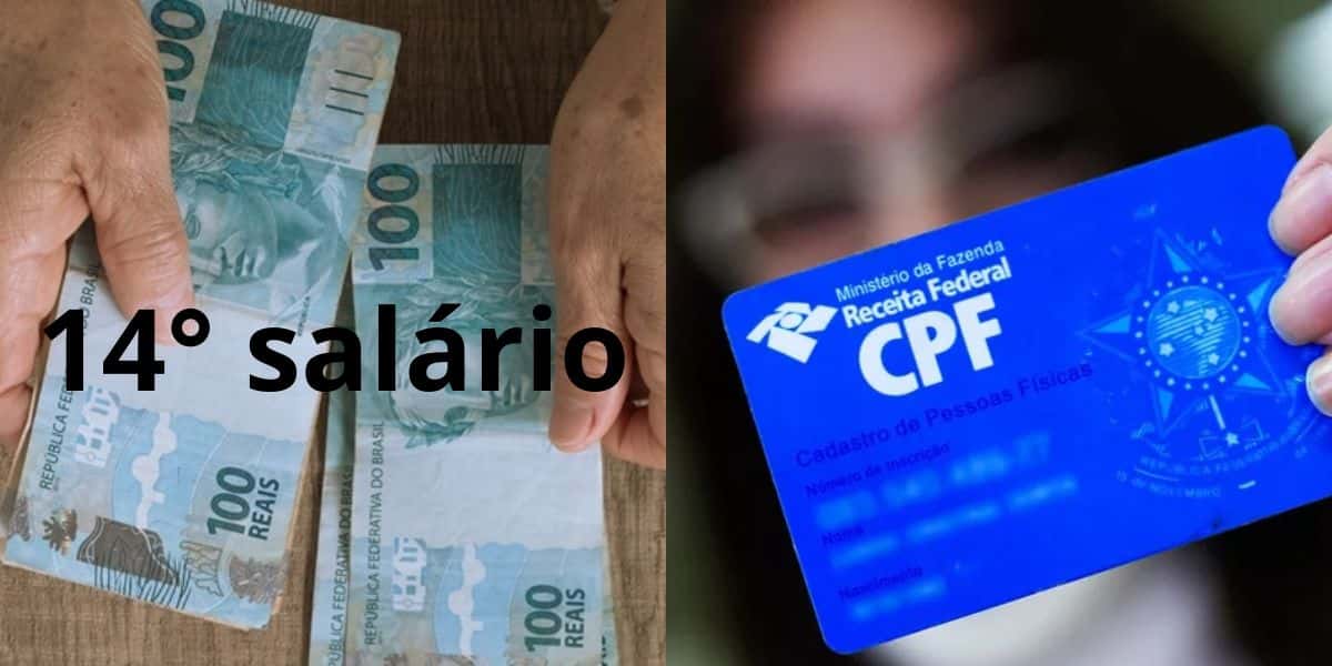 14° salário foi pago à lista de CPFs neste ano de 2024 (Reprodução: Montagem TV Foco)